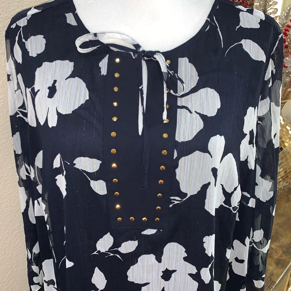 JM Collection blouse - Picture 9 of 16